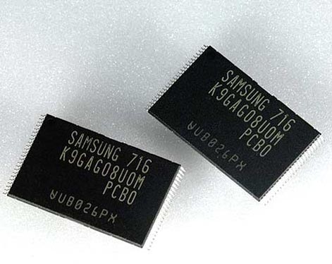 Memória Samsung NAND Flash 32nm