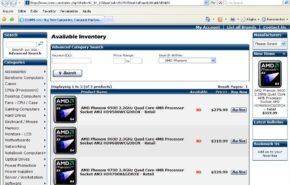 site Phenom X4 9700 de 2.4GHz custará US$ 329.99