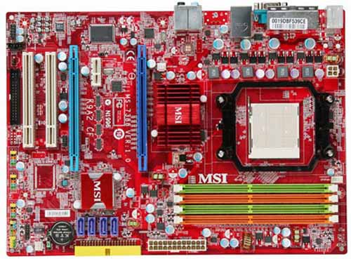 MSI K9A2 CF - Placa mãe MSI K9A2 CF e CPU a 125 W : Fique de Olho