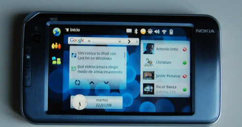 nokian810 11 - Tablet Nokia Nseries se preparam para Ubuntu e mais aplicações