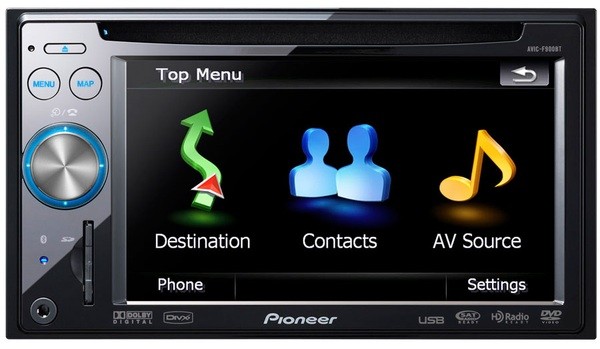 pioneer avic f900bt1 - O novo Pioneer NavGate AVIC-F900BT chega a Europa