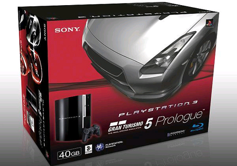 playstation 3 gt5 prologue pack - Gran Turismo 5 Prologue ajuda a vender PS3