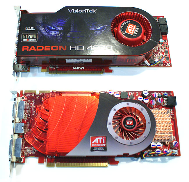 Radeon HD 4850 - Radeon HD 4850 é fotografada
