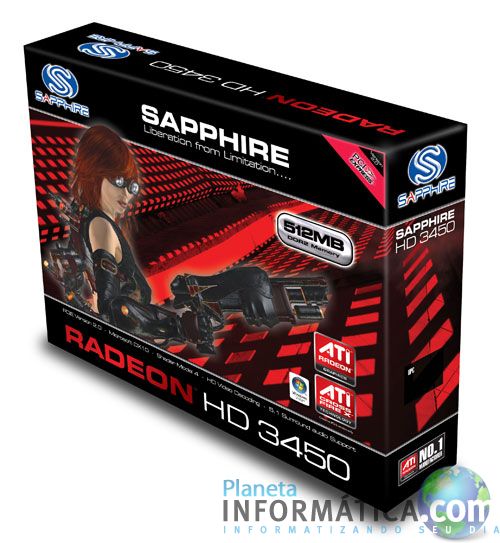 sapphire hd3450 box - Review: Sapphire Radeon HD 3450