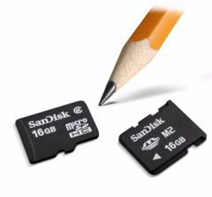 6297 - SanDisk apresenta cartões microSD de 16GB