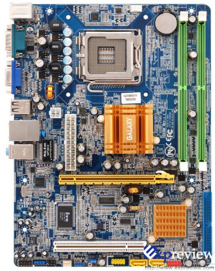 13b.thumbnail - Placa m&atilde;e para Core 2 ultraecon&oacute;mica de Galaxy