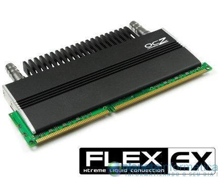 ocz flexex - OCZ Flex EX, RAM preparada para refrigeração líquida