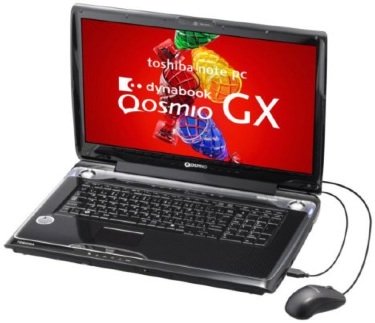 qosmio gx - Port&aacute;til para jogadores da Toshiba