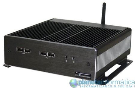 otstealth - Stealth LPC-625F, mini PC Core 2 Duo sem ventiladores