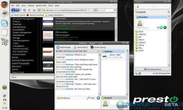 presto desktop img.thumbnail - Presto OS, a alternativa a Windows em Netbooks