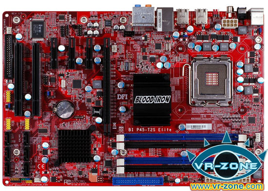 13 dfi bi p45 t2rs elite board 01 - Nova Placa P45 da DFI