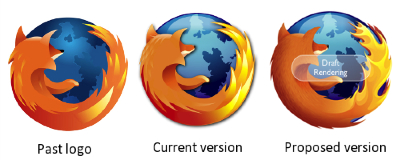 firefox logos - Firefox 3.5 renovará seu ícone
