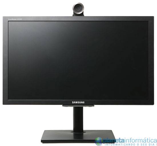 000000089758 - Um monitor com webcam 720p da Samsung