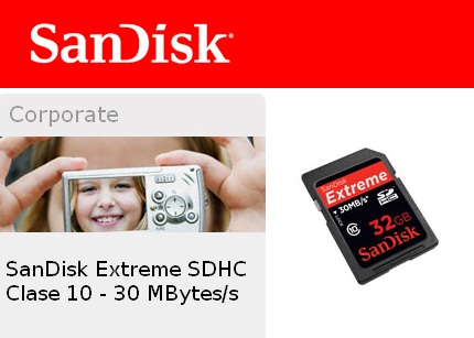 sandisk32gb - SanDisk SDHC Extreme de 32 GB, 30 MB/s