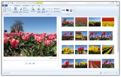 35904 01 - Algumas imagens do novo Windows Live Movie Maker