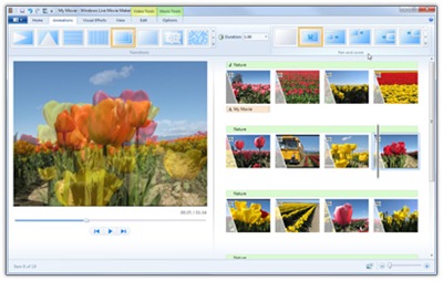 35904 04 - Algumas imagens do novo Windows Live Movie Maker