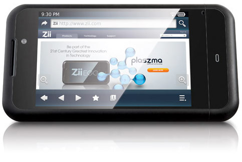 zii egg dd 2 - Creative Zii Egg, Um Player Android com Tela Multi-touch