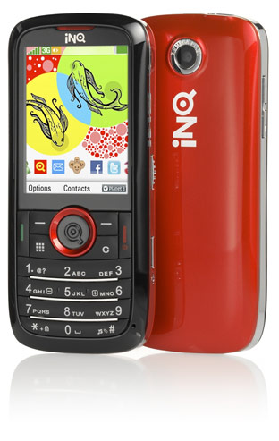 inq mini - INQ Mini e INQ Chat, Celulares Feitos Sob Medida para Twitter e Facebook