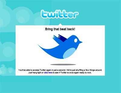 Twitter 20090806121707 - Twitter sofre ataque de negação de serviço