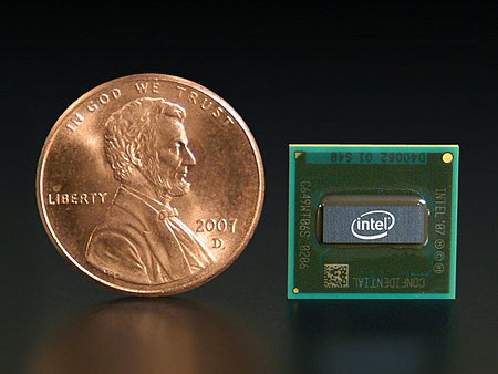 intel atom tamano - Atom N450 atrasado at&eacute; 2010.