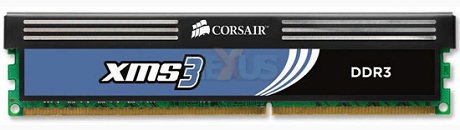 xms - Corsair prepara módulos DDR3 XMS 3 otimizados para os Core i7/i5.