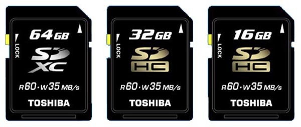 sdxc 1 - Toshiba prepara seu primeiro cartão SDXC