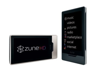 zunehd - Microsoft libera características técnicas do Zune HD