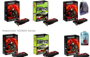 PowerColor HD5800 PowerColor apresenta 6 modelos da série HD 5800.