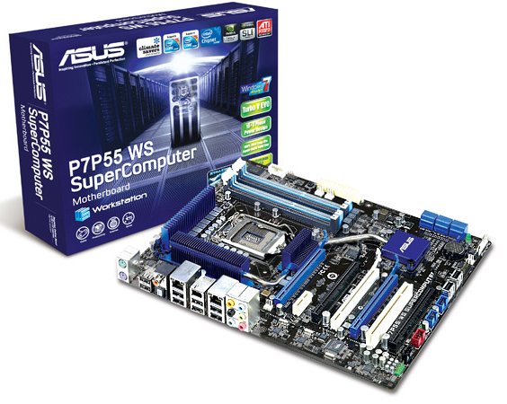 asus p7p55 ws supercomputer - Placa ASUS P7P55 WS SuperComputer