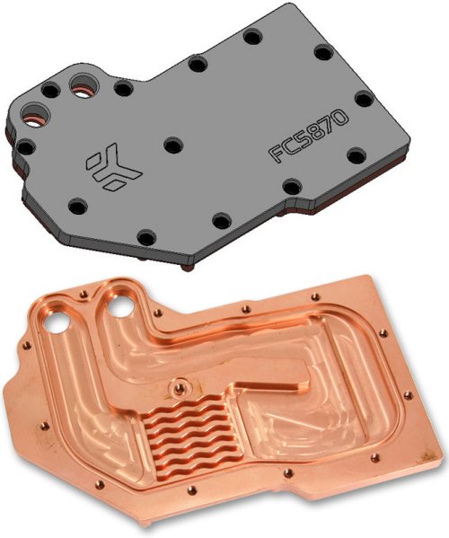 ek fc5870 waterblock - EK prepara bloco de refrigeração líquida para a HD 5870