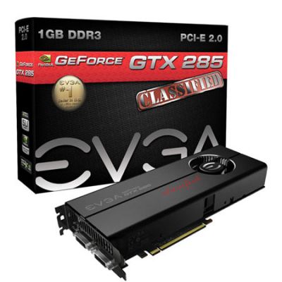 evga gtx285 2 - EVGA lança linha Classified: 4-Way SLI e GTX 285 especial