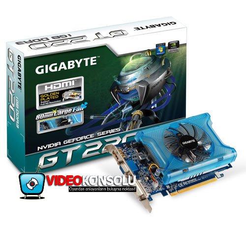 gigabyte geforce gt220 oc vk - Imagens da Gigabyte GeForce GT220 OC