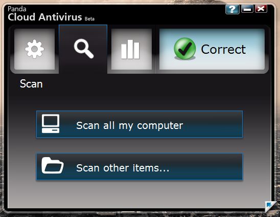 pcloud3 3 - Panda Cloud Antivirus 0.08.83 Beta 3