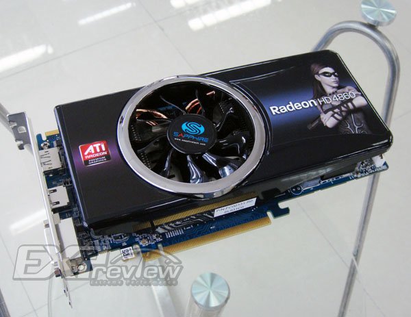 Sapphire HD 4860 Platinum - Sapphire apresenta ATI HD 4860 Platinum Graphics Card