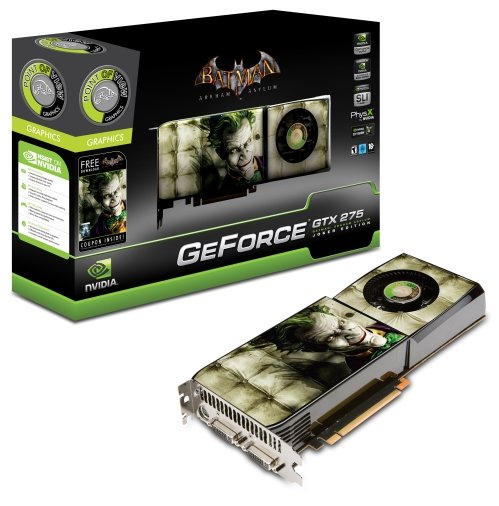 Nvidia GTX 275 terá edição especial Batman: Arkham Asylum pov gtx275batman 1 - Nvidia GTX 275 terá edição especial Batman: Arkham Asylum