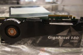 gigaaccel 180 - GigaAccel 180, a placa de vídeo dedicada na codificação de vídeo com Cell