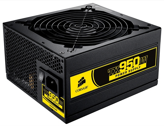 Corsair TX950W PSU 01 - Nova Fonte de alimentação Corsair TX950W