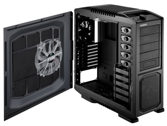 cm sniper mesh - Nova caixa Cooler Master Sniper Black Edition