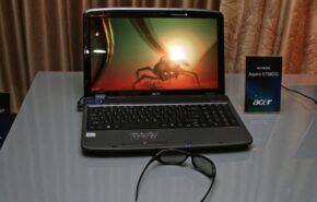 Acer-Aspire-5738DG-3D Acer Aspire 5738DG chega com software para ver vídeos e jogos em 3D.