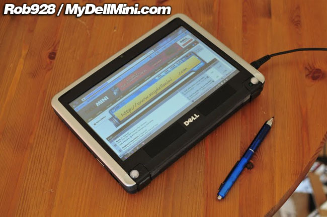 Dell Mini Tablet PC 4 - Um modder converteu uma Dell Mini 9 numa Tablet PC