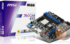 MSI 760GM E51 board 04 290x185 - MSI 760GM-E51 AM3 micro-ATX