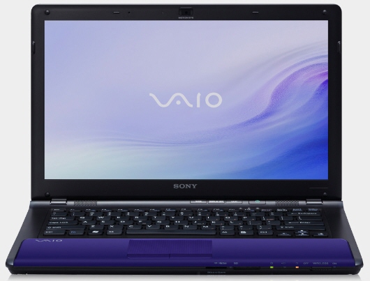 Sony VAIO CW 03 - VAIO CW, os notebooks coloridos da Sony