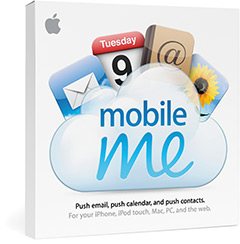 caixa mobileme - Apple realiza novos aprimoramentos no serviço online MobileMe