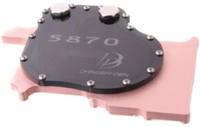 dangerden_5870wb_1 Danger Den mostra seu bloco de água para HD 5870.
