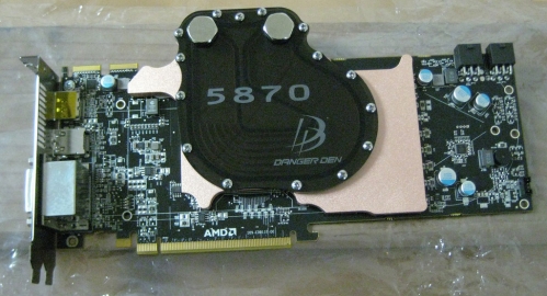 dangerden 5870wb 2 - Danger Den mostra seu bloco de água para HD 5870.