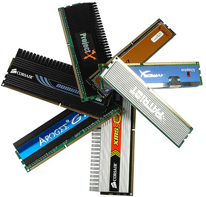 intro - Falta de estoque de cor DDR2 e DDR3 até 2010.