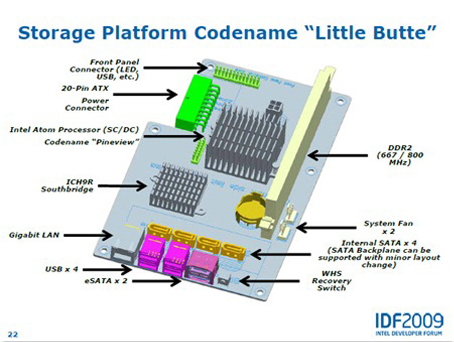 lilbrutte1 - Little Butte, pequena placa para servidores caseiros Intel