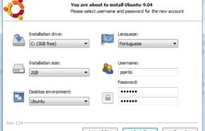 wubi Instale o Ubuntu no Windows 7