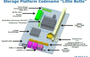 lilbrutte1 Little Butte, pequena placa para servidores caseiros Intel