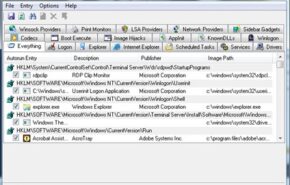 03112009225442 Autoruns 9.56 – o substituto do msconfig
